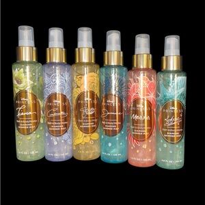 Disney Princess Bath and Body Works Diamond Shimmer Mist Collection - Full Set